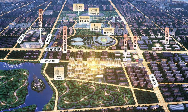 旭辉银盛泰·星河城交通图