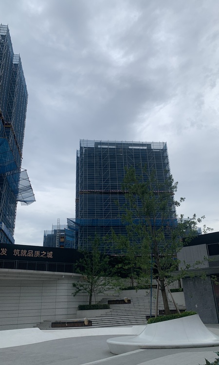 地铁越秀·星缦云渚施工进度图