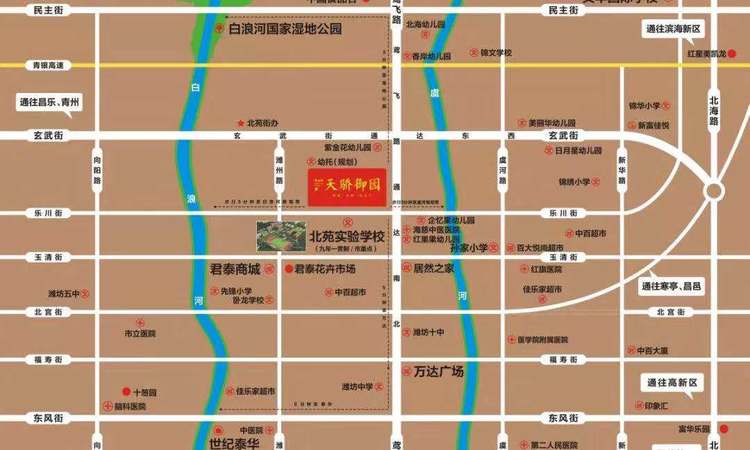 紫金园天骄御园交通图