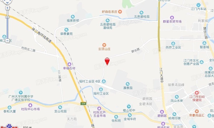联发·悦澜山交通图