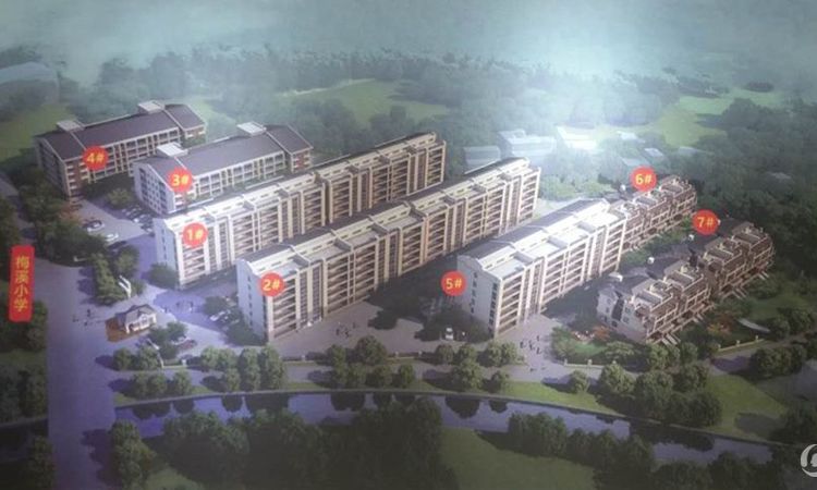 华盛·名都学府效果图