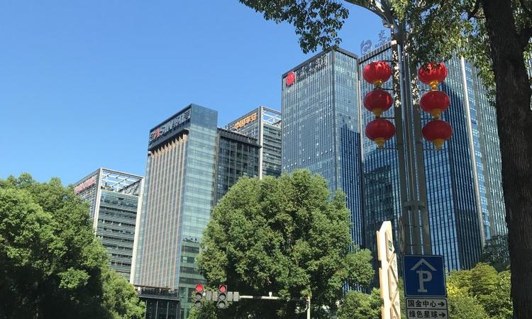 江北嘴·公园里实景图