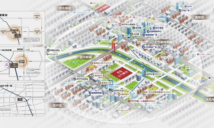 任兴金辰·大都会交通图