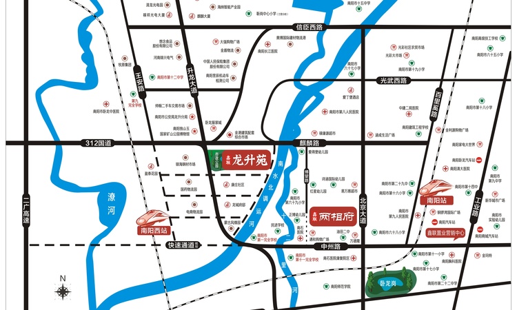 鑫联·两相府交通图