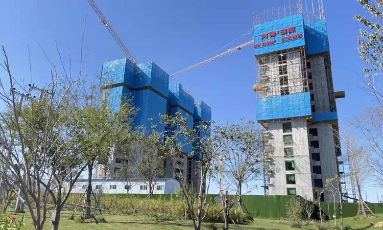 鸿德瑞园施工进度图