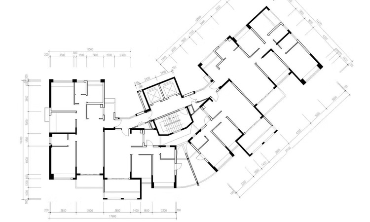 第九湾三期楼层平面图
