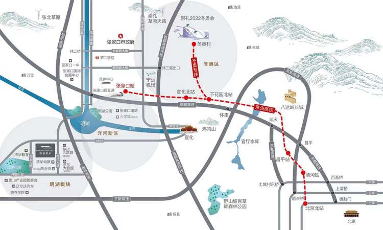 明湖雲庐交通图