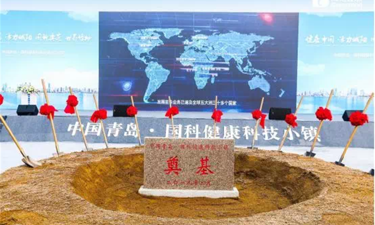 绿地国科健康科技小镇施工进度图