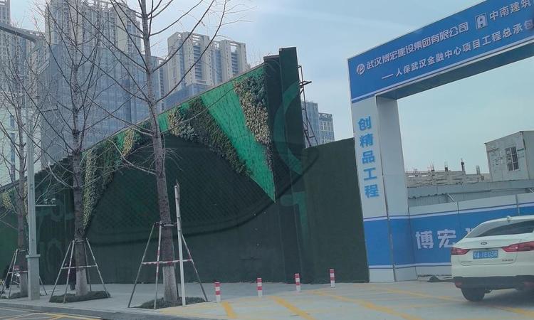 远洋蓝铂公馆施工进度图