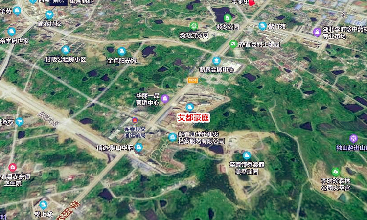 艾都豪庭周边配套图