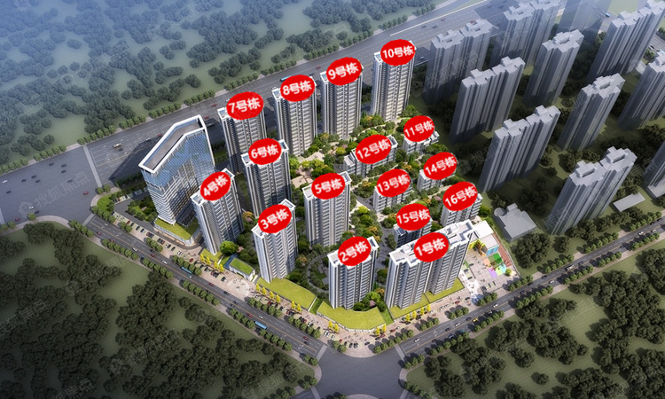 旭辉汇樾城效果图