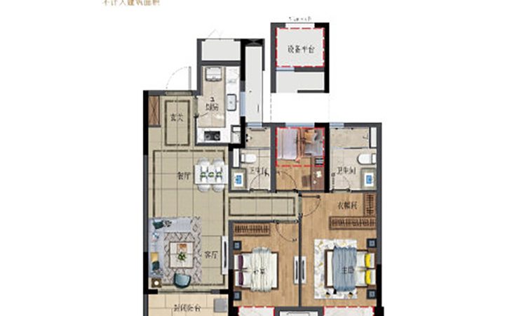 新城•新都会楼层平面图