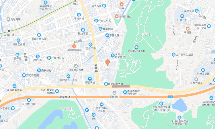 领峰杰筑交通图