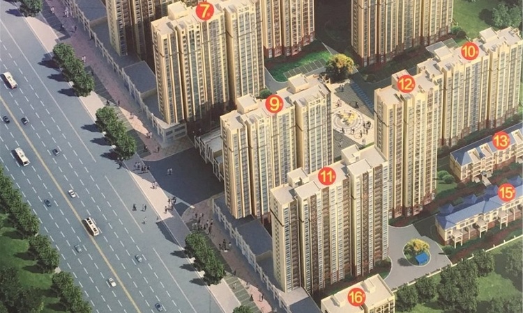 武陟征云领秀城实景图