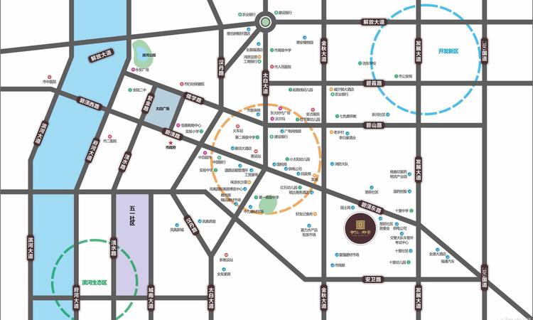 中仁·御景交通图