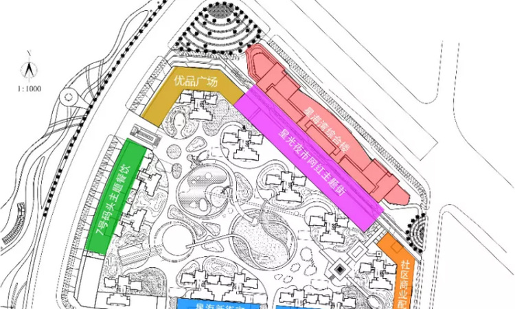 星海广场楼层平面图