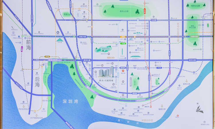 新天石厦铭苑实景图