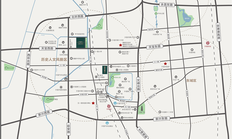 鼎泰公園壹號院交通图