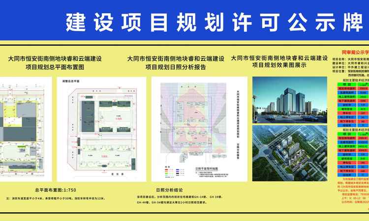 睿和云端楼盘证照