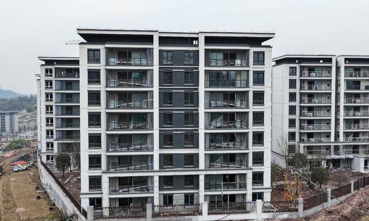 朗诗·熙樾府施工进度图