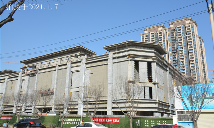 恒大珺睿府施工进度图