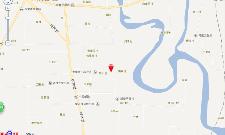 太极华夏城交通图