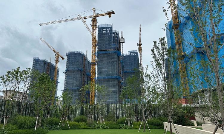 四季隐秀施工进度图