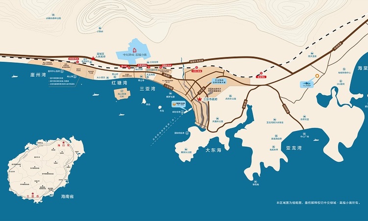 中交绿城高福小镇交通图