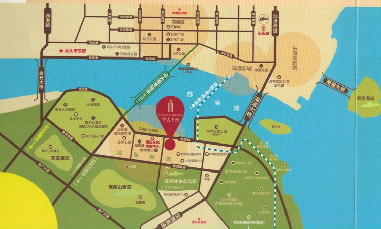 平吉上苑周边配套图