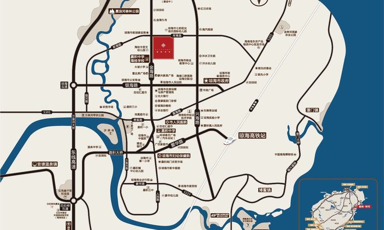 保利·时代交通图