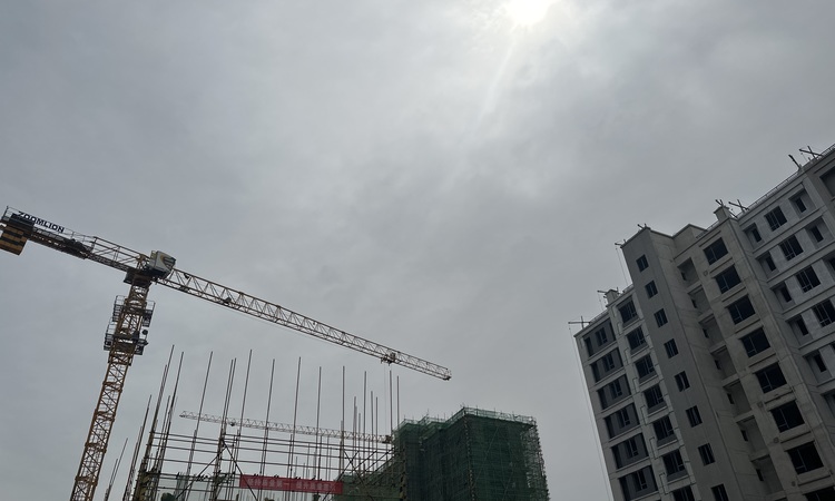 悦湖明珠施工进度图