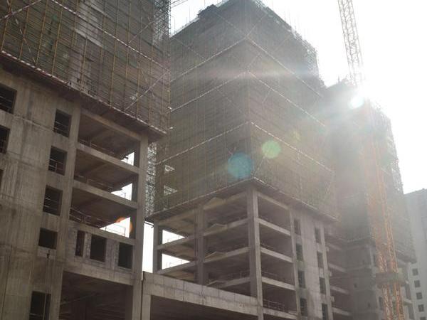 开封国际金融中心施工进度图