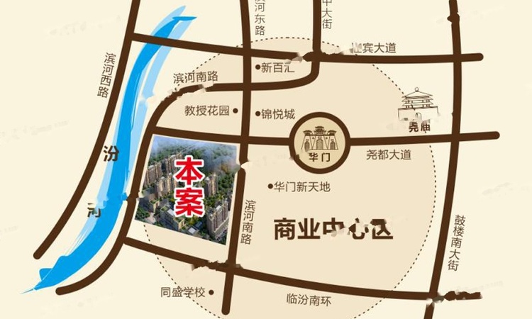 华门壹号交通图