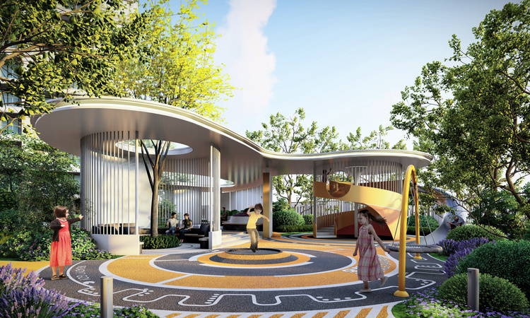 招商时代·映江河效果图