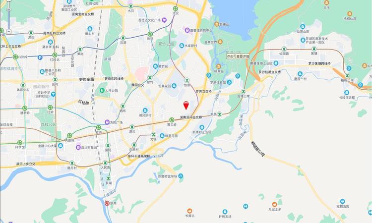 深业东岭·铂悦交通图