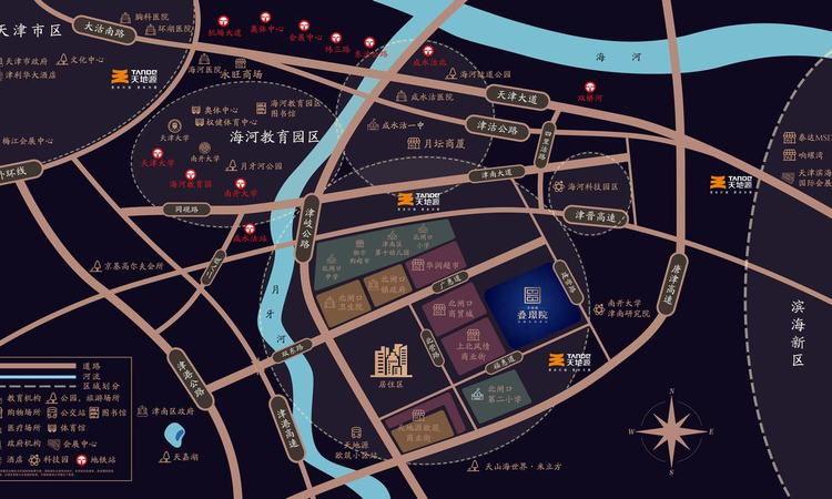 天地源叠璟院实景图