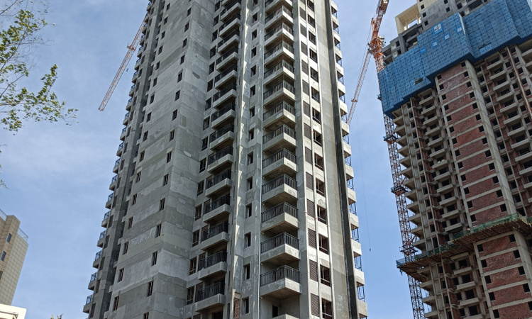 城发南洲壹号施工进度图