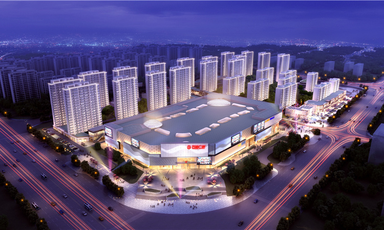 即墨万达广场效果图