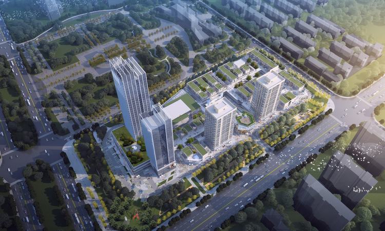 永康世贸中心效果图