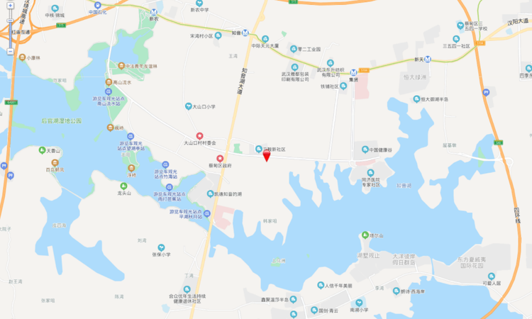 融创山水拾间交通图