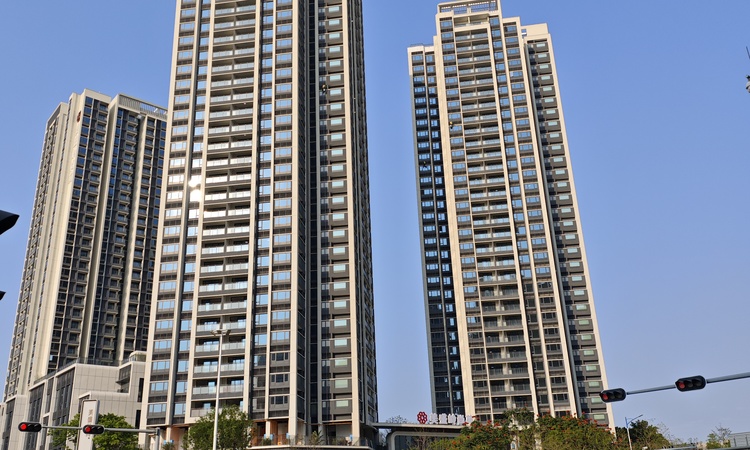 美盛岭尚苑施工进度图