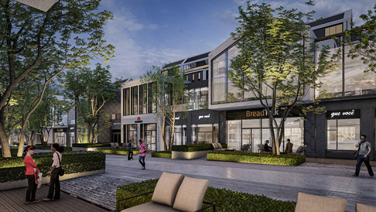 德阳绿地智慧公园城实景图