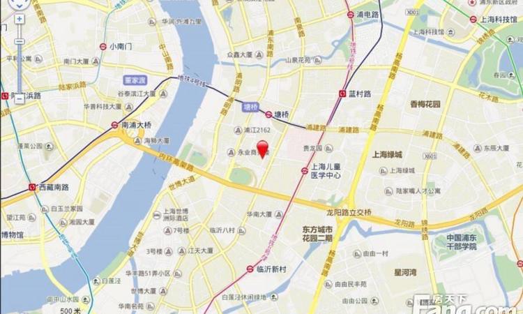 滨江一品苑交通图