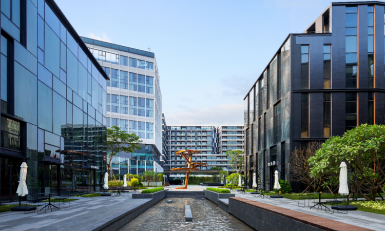 会展湾云岸实景图