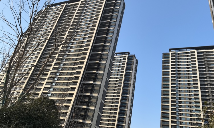 富田城九鼎公馆施工进度图