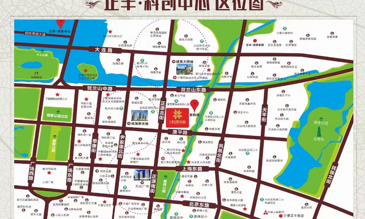 正丰科创中心悦公寓交通图