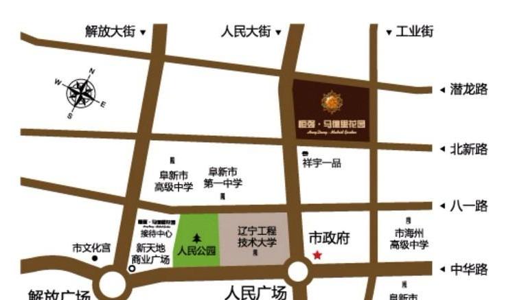 恒强-马德里花园交通图
