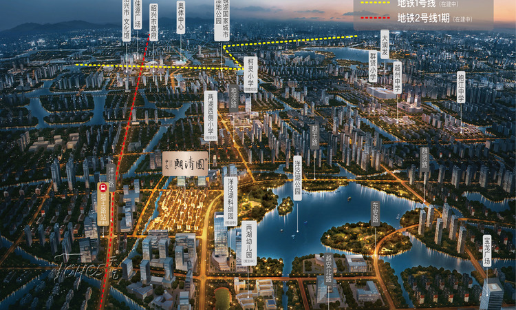 中交·朗清园周边配套图