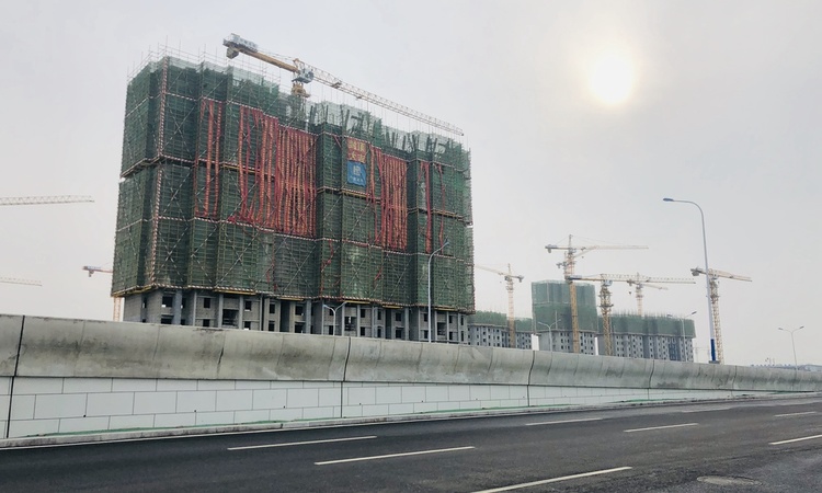 中建锦绣首府施工进度图