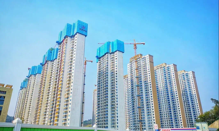 万科理想城施工进度图